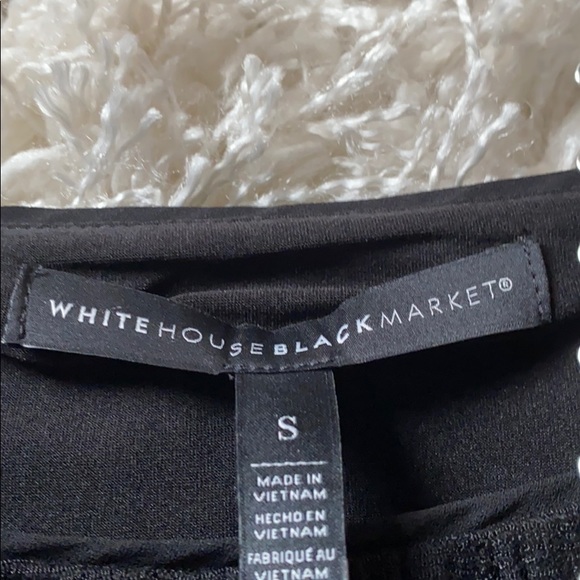 White House Black Market Lace Tee - Picture 6 of 9